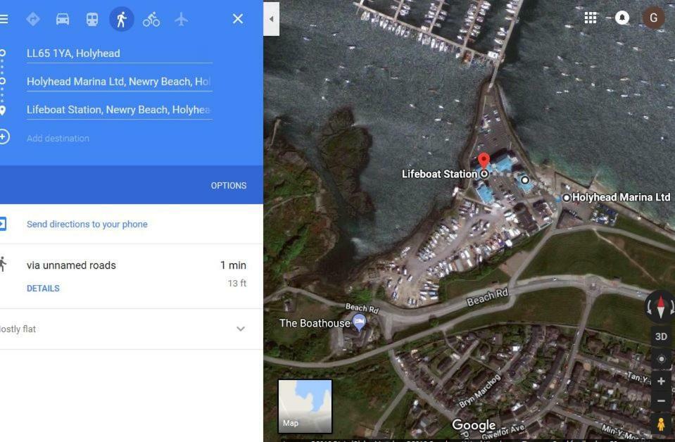 Ynys Lawd, Holyhead Marina Leilighet Eksteriør bilde